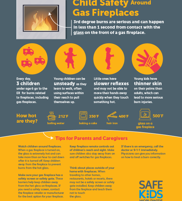 How to teach children about fireplace safety in the home